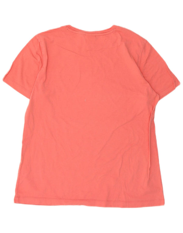 Champion Damen Grafik-T-Shirt-Oberteil UK 18 XL Pink