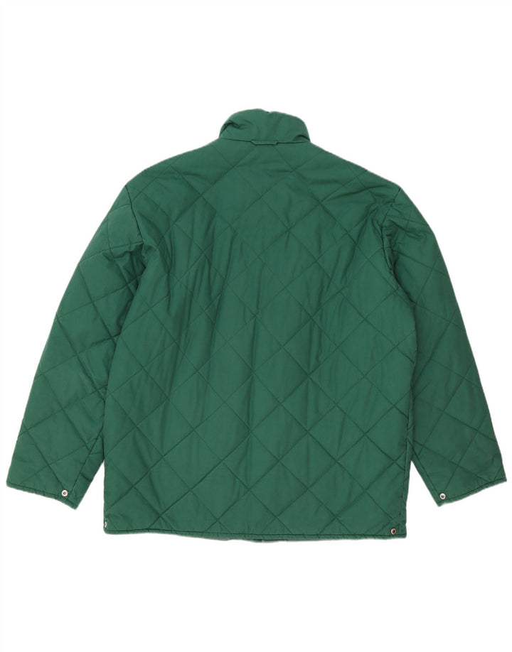 Fila Herren Magic Line Liner gepolsterte Jacke IT 50 Large Grün Polyester