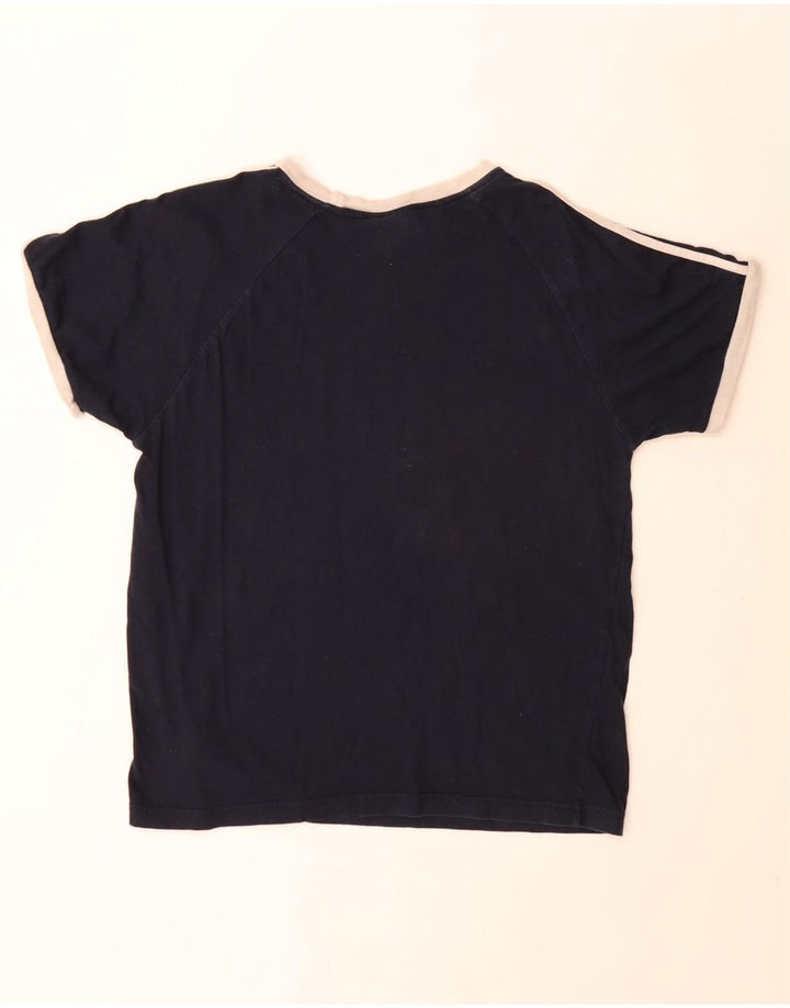 Adidas Herren T-Shirt Top Medium Marineblau Baumwolle