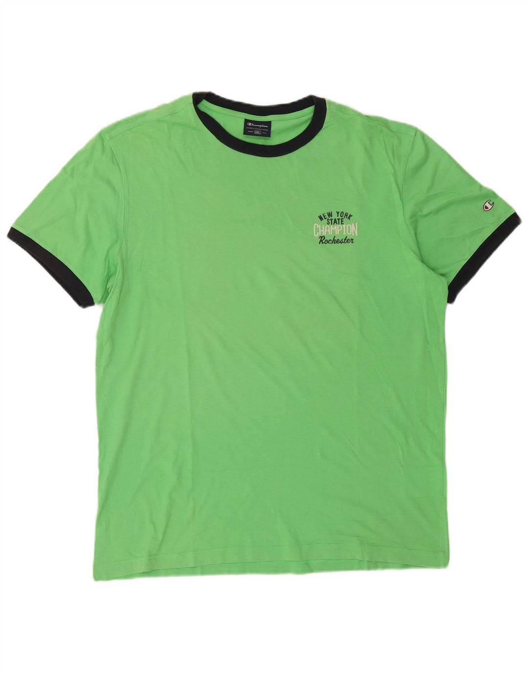Champion Herren T-Shirt Top 2XL Grüne Baumwolle