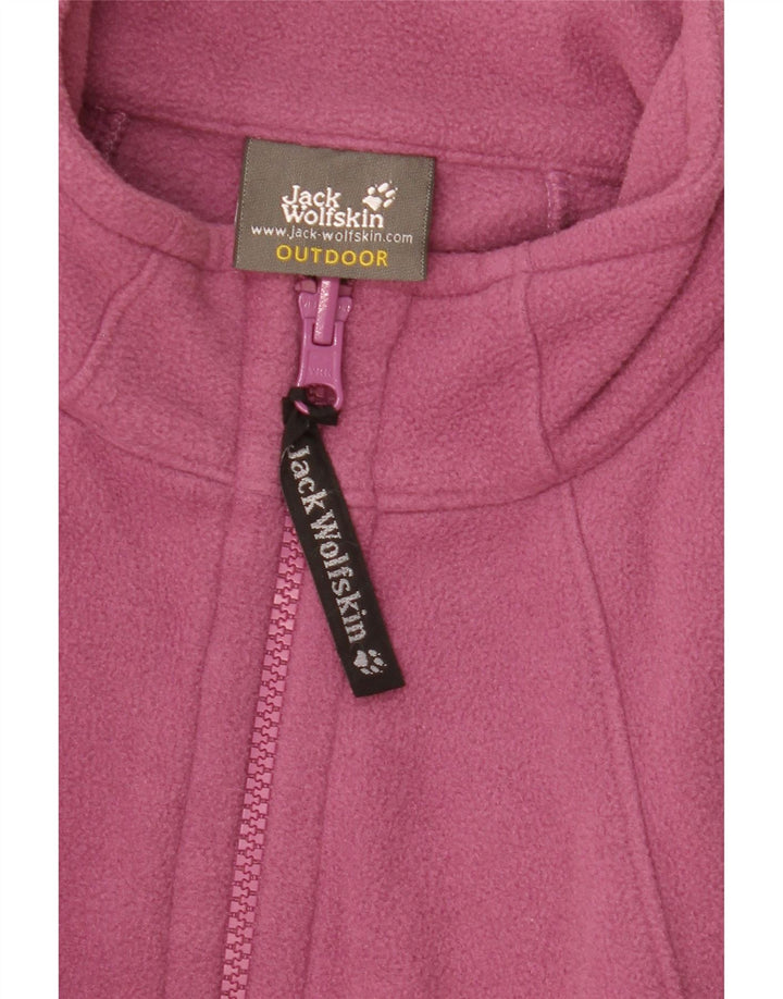 Jack Wolfskin Damen Liner Fleecejacke UK 18/20 XL Rosa Polyester