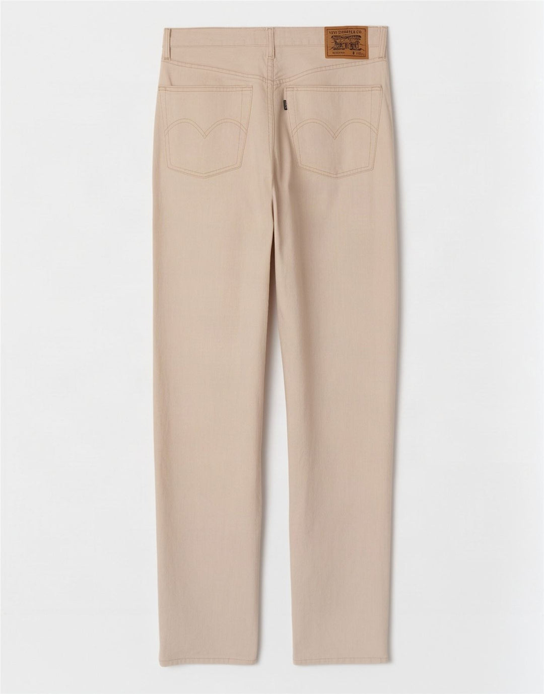 Levi's Herren Straight Jeans W36 L34 Beige Baumwolle