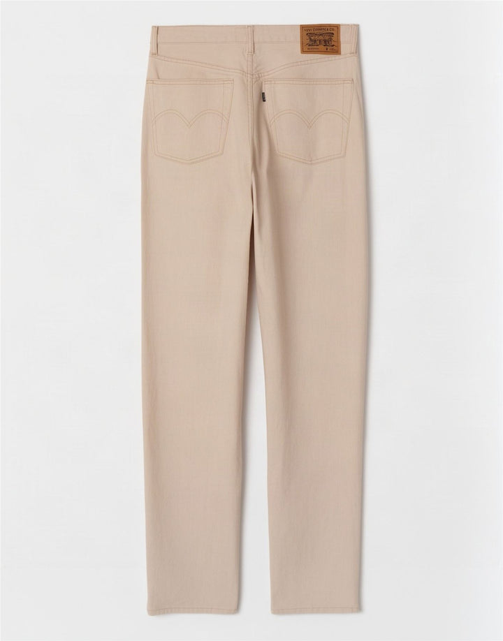 Levi's Herren Straight Jeans W36 L34 Beige Baumwolle