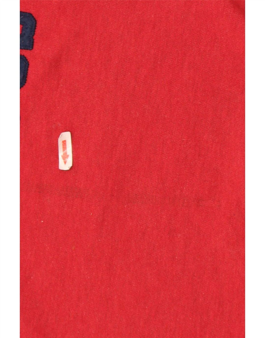 Superdry Herren-Sweatshirt mit Grafik, Größe L, aus roter Baumwolle