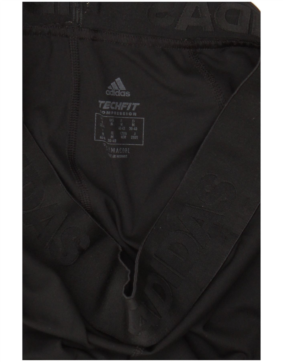 Adidas Damen Graphic Leggings UK 12/14 Medium Schwarz