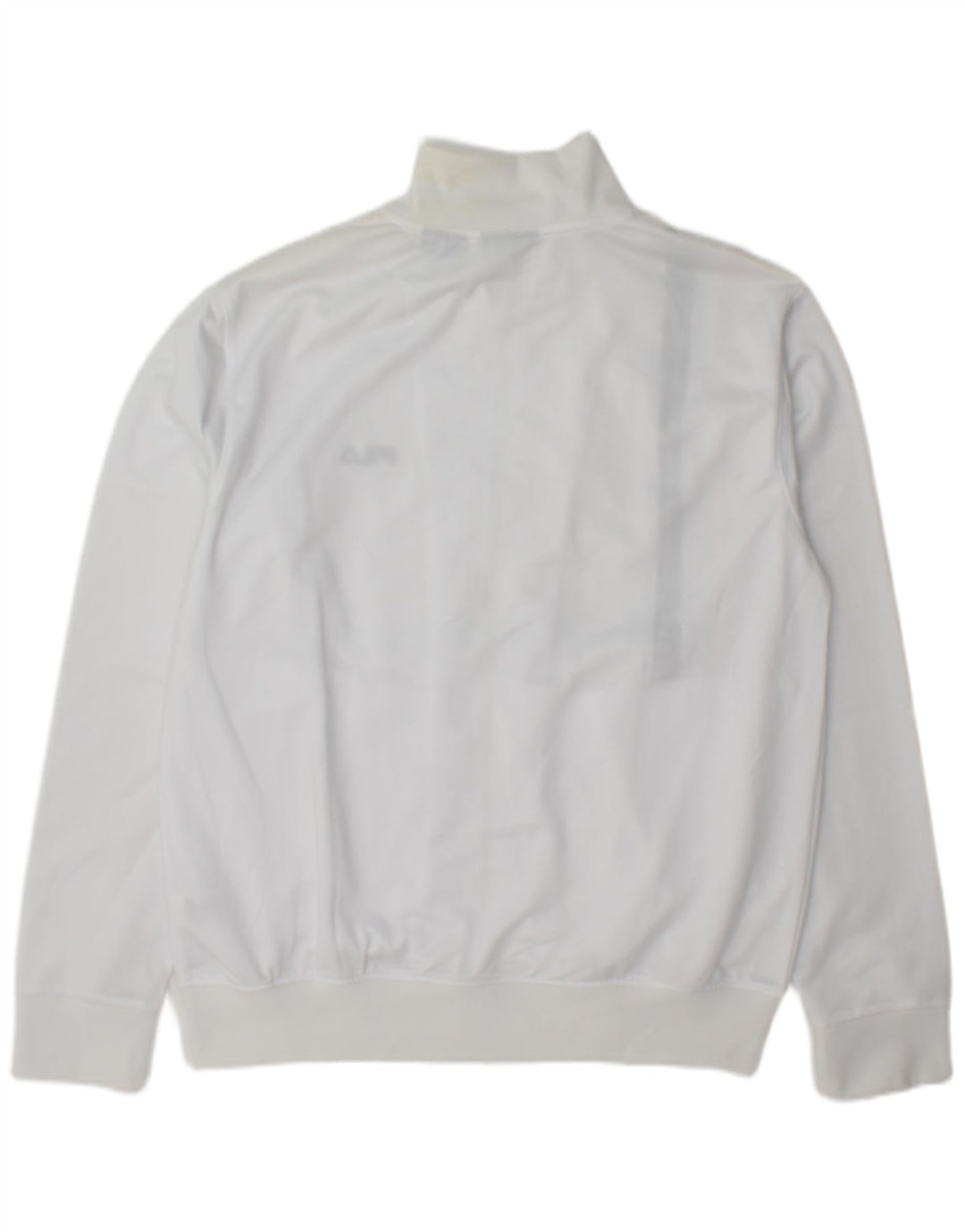 Fila Herren-Trainingsanzug-Oberjacke, mittelweißes Farbblock-Polyester