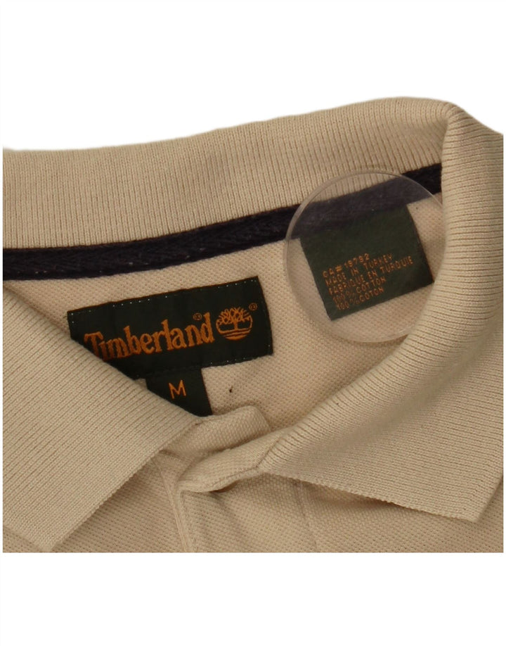 TIMBERLAND Herren-Poloshirt, mittelbeige, gestreift, Baumwolle