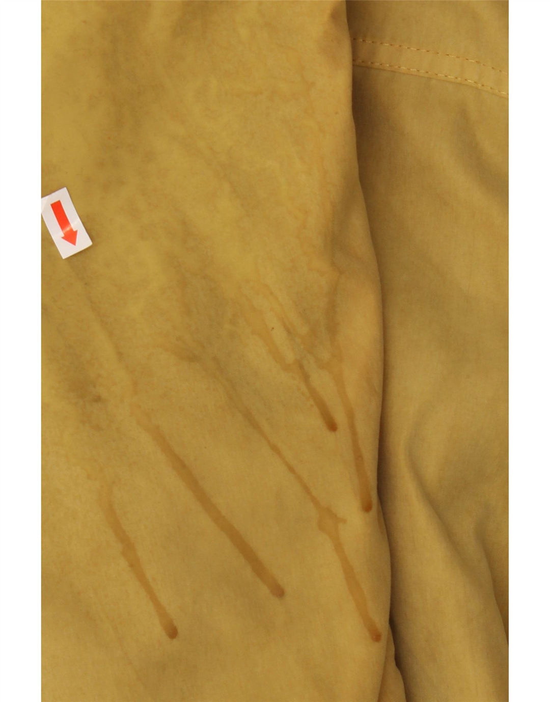 Musto Herren-Bomberjacke mit Grafik, UK 38, Mittelgelb, Polyester, nautisch