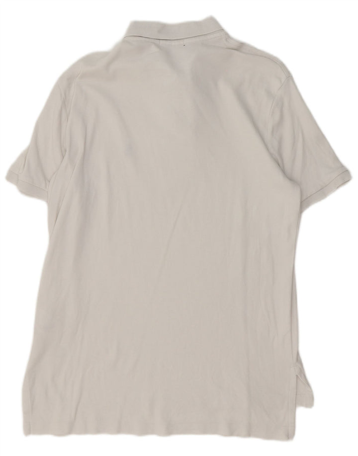 Polo Ralph Lauren Herrenhemd aus mittelweißer Baumwolle