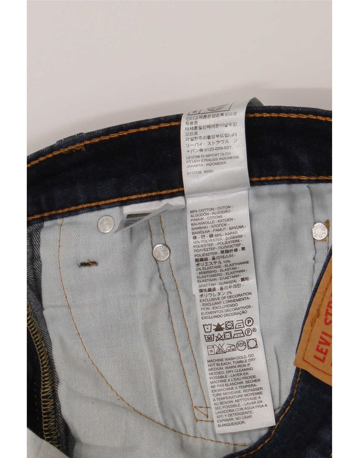 Levi's Herren 511 Slim Jeans W33 L30 Marineblaue Baumwolle