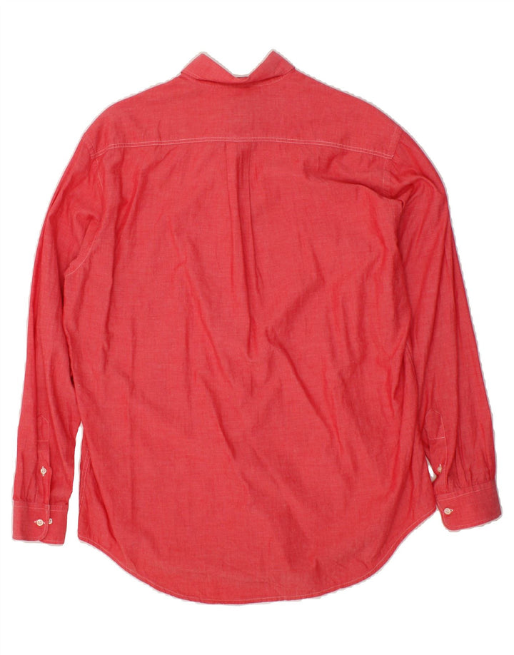 COTTON BELT Mens Shirt Medium Pink Cotton Vintage Cotton Belt and Second-Hand Cotton Belt from Messina Hembry 