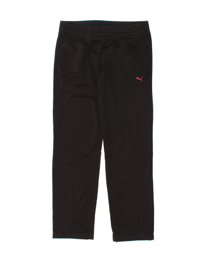PUMA Womens Tracksuit Trousers UK 12 Medium Black Vintage Puma and Second-Hand Puma from Messina Hembry 