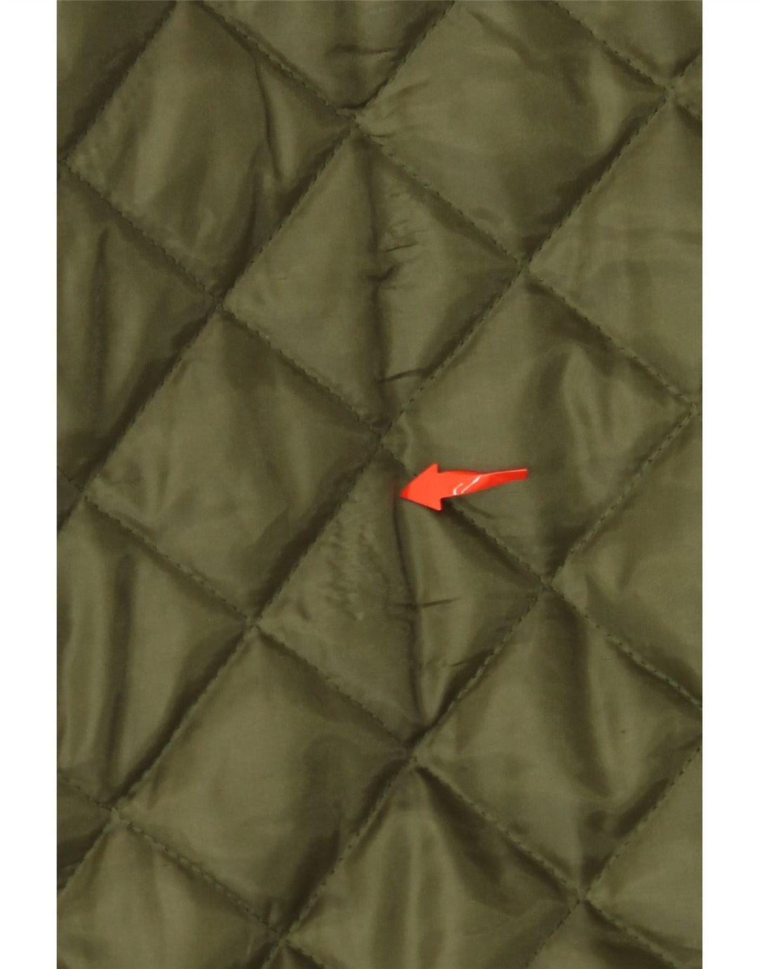 VINTAGE Herren Steppjacke UK 42 XL Khaki Polyester