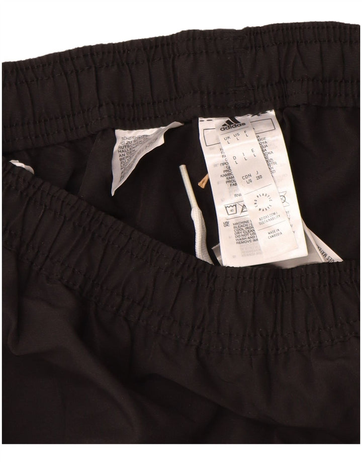 Adidas Herren Aeroready Trainingshose, groß, aus schwarzem Polyester
