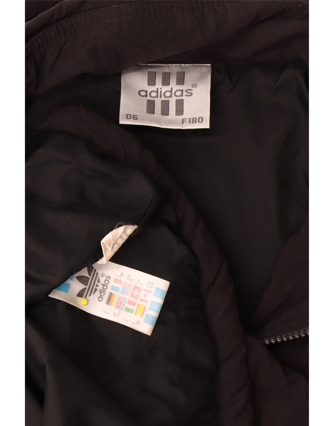 Adidas Herren Graphic Windbreaker Jacke UK 40/42 Medium Schwarz Colourblock