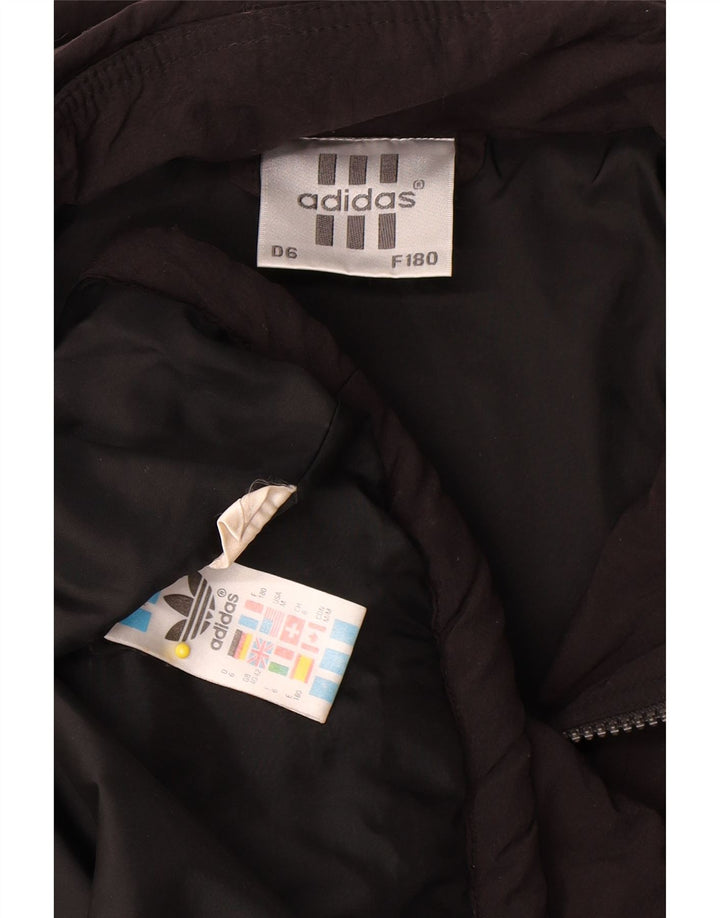 Adidas Herren Graphic Windbreaker Jacke UK 40/42 Medium Schwarz Colourblock