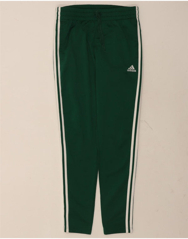 Adidas Damen-Trainingshose mit Grafik, Gr. 8/10, Größe S, Grün, Polyester