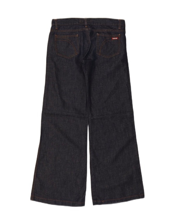 Killah Damen-Jeans mit weitem Bein, W27 L29, marineblaue Baumwolle
