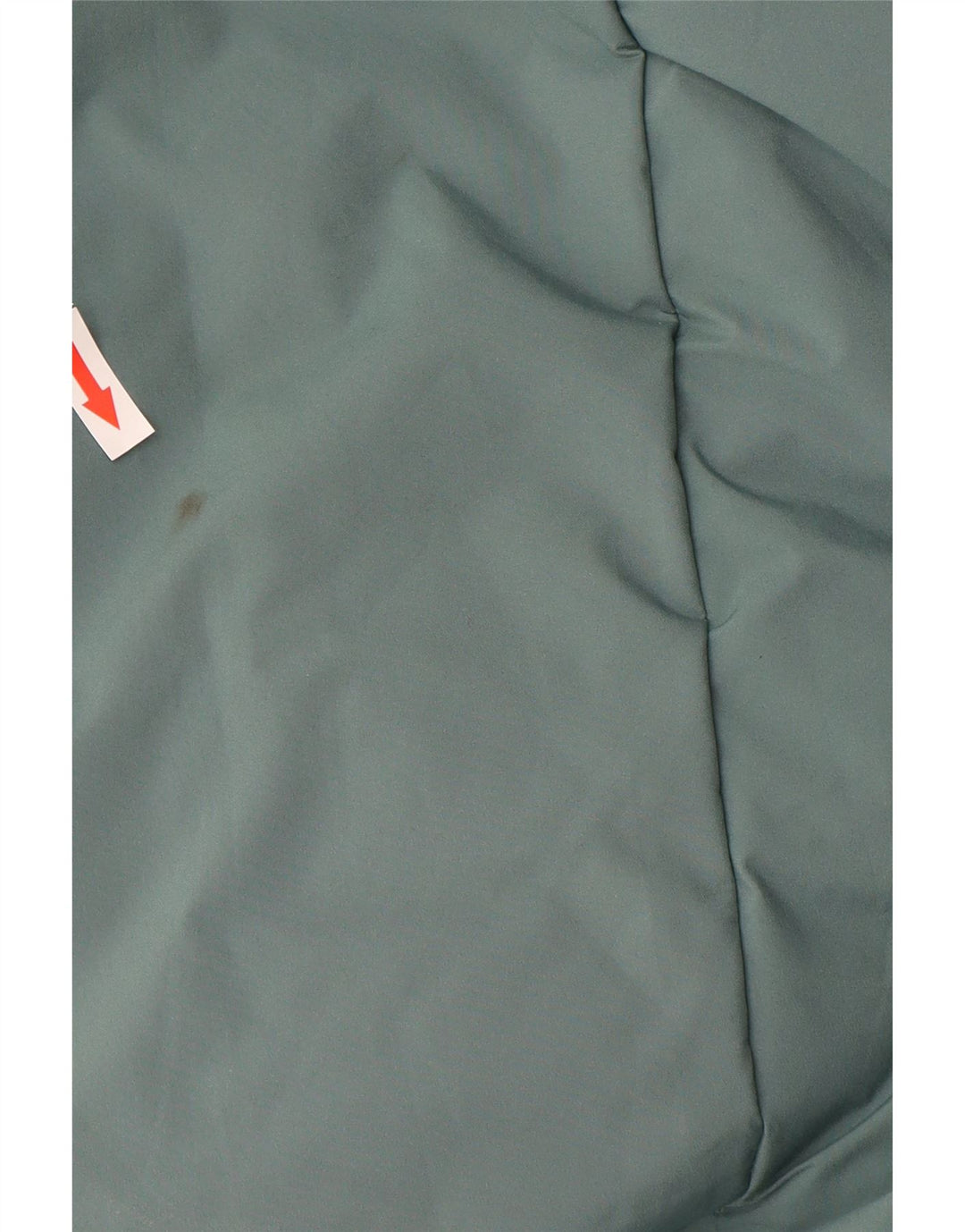 COLUMBIA Wattierter Herrenmantel mit Kapuze, UK 38, mittelblaues Farbblock-Polyester