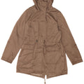 Marks & Spencer Damen Autograph Parka Jacke UK 14 Medium Khaki Polyester