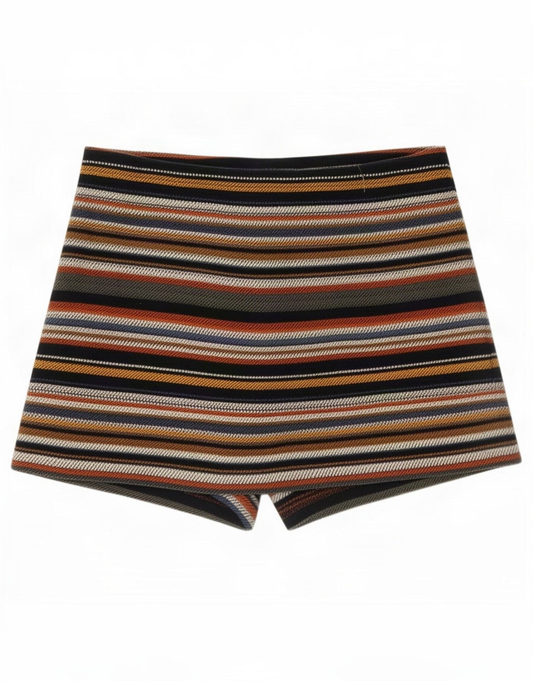 Zara Damen Trafaluc Skort Large Mehrfarbig gestreift