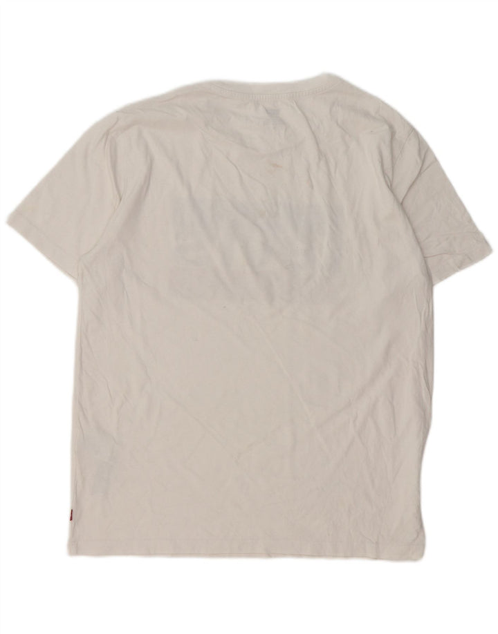 Levi's Herren-T-Shirt mit Grafik, mittelweiße Baumwolle