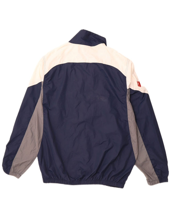 NFL Mens New England Patriots Tracksuit Top Jacket Large Navy Blue