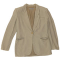 Emporio Armani Damen 1-Knopf-Blazerjacke IT 42 Mittelgrün