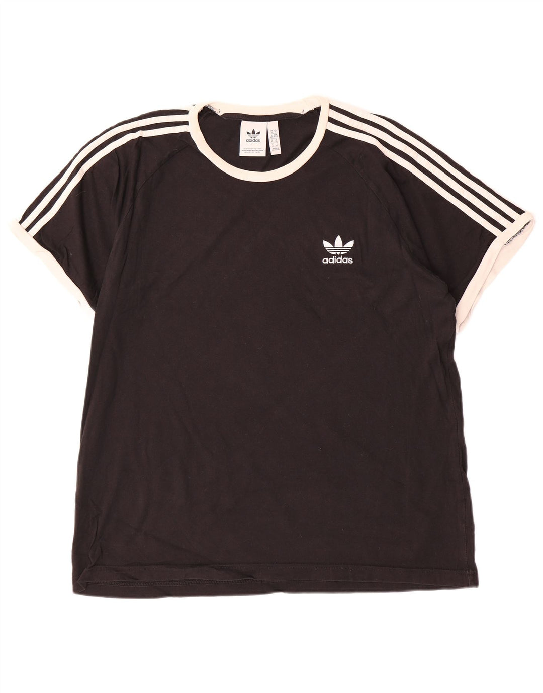 Adidas Herren T-Shirt Top XL Schwarz Baumwolle