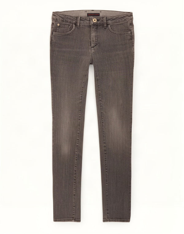 Trussardi Damen Skinny Jeans W27 L30 Grau