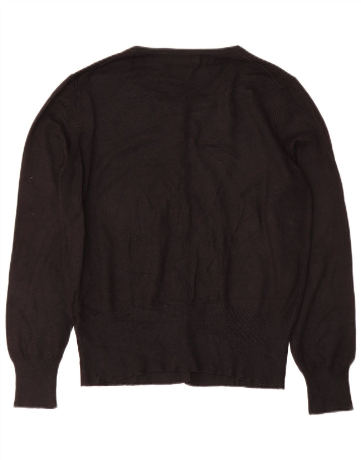 Marks & Spencer Damen-Cardigan-Pullover UK 14 Medium Schwarz