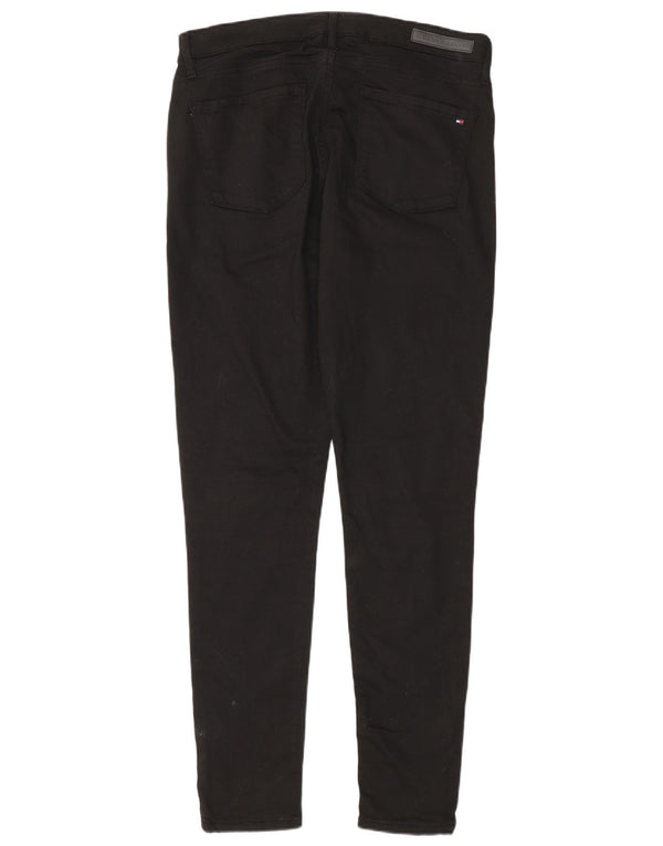 Tommy Hilfiger Damen Como Jegging Jeans W31 L32 Schwarze Baumwolle