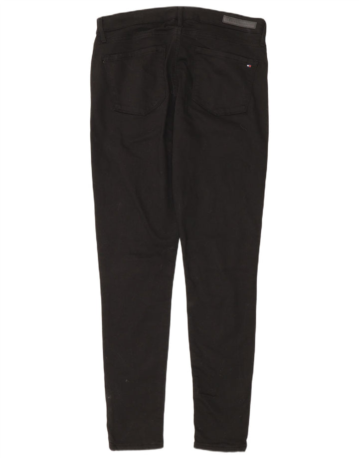 Tommy Hilfiger Damen Como Jegging Jeans W31 L32 Schwarze Baumwolle