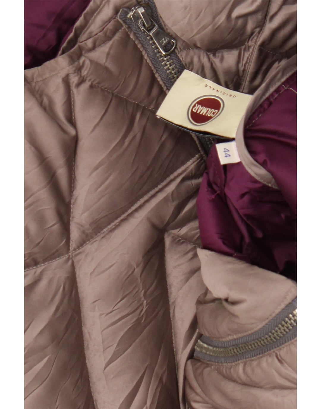 Colmar Damen Wattierte Jacke mit Kapuze IT 44 Mittellila