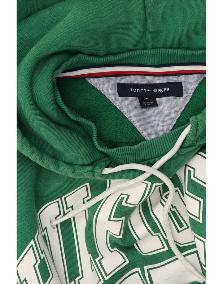 Tommy Hilfiger Herren-Kapuzenpullover mit Grafik, mittelgrün