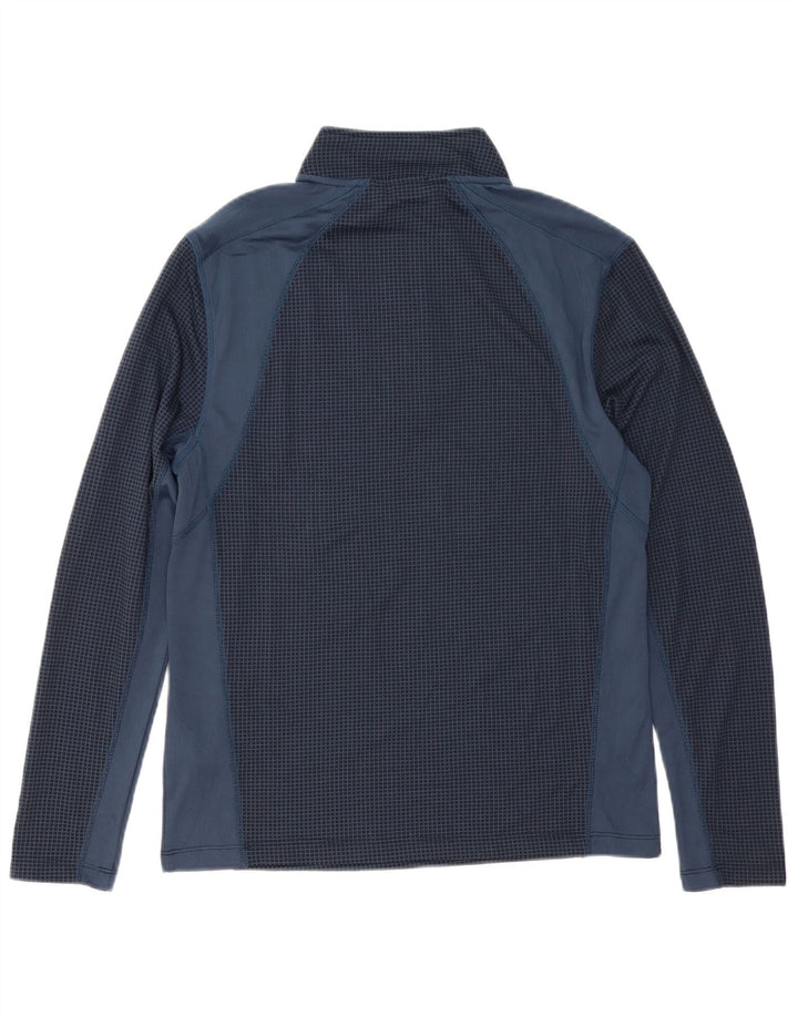 Calvin Klein Herren-Pullover-Trainingsoberteil, mittelgroß, Marineblau, Farbblock