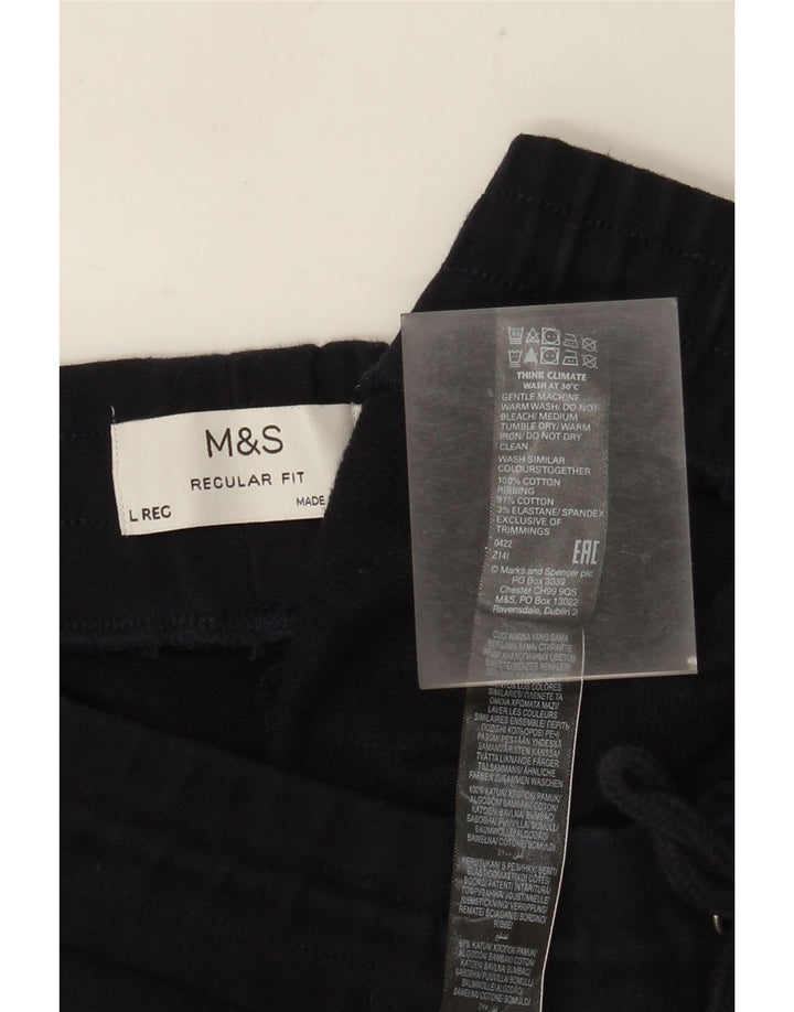 Marks & Spencer Crop-Trainingshose für Damen, Gr. 40, Marineblau