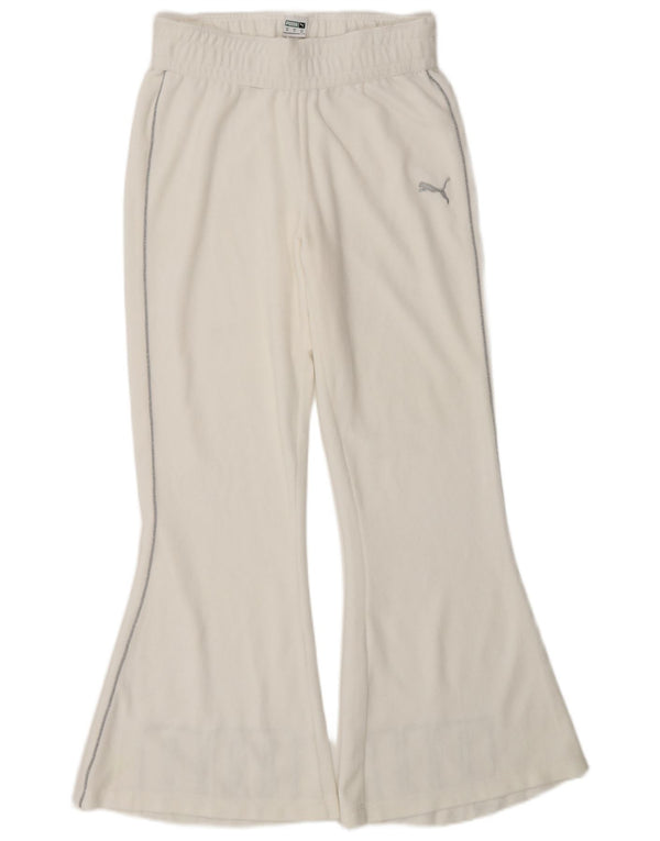 Puma Damen Graphic Flare Trainingshose XS Weiß Colourblock Sports