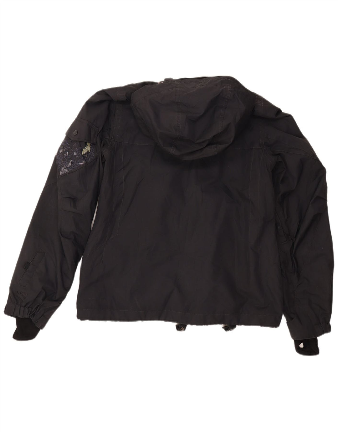 O'Neill Herren-Windbreakerjacke mit Kapuze, UK 40, Größe L, Schwarz, Polyester