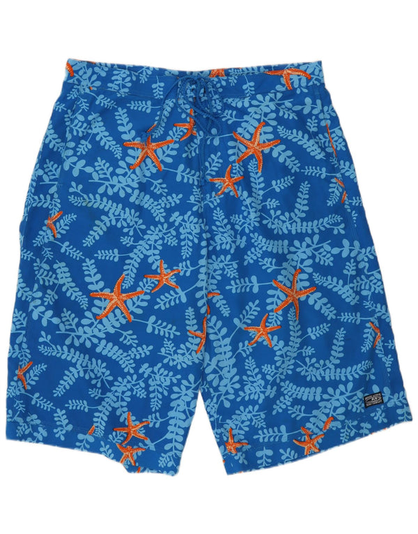 Herod Sport Herren Badeshorts XL Blau geblümt