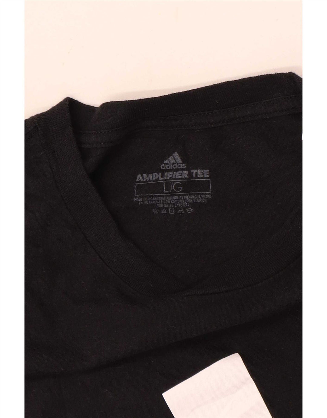 Adidas Herren Grafik T-Shirt Top Large Schwarz