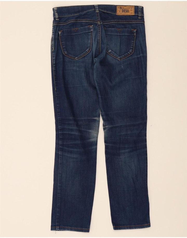 DIESEL Womens Straight Jeans W28 L28 Blue Cotton Vintage Diesel and Second-Hand Diesel from Messina Hembry 