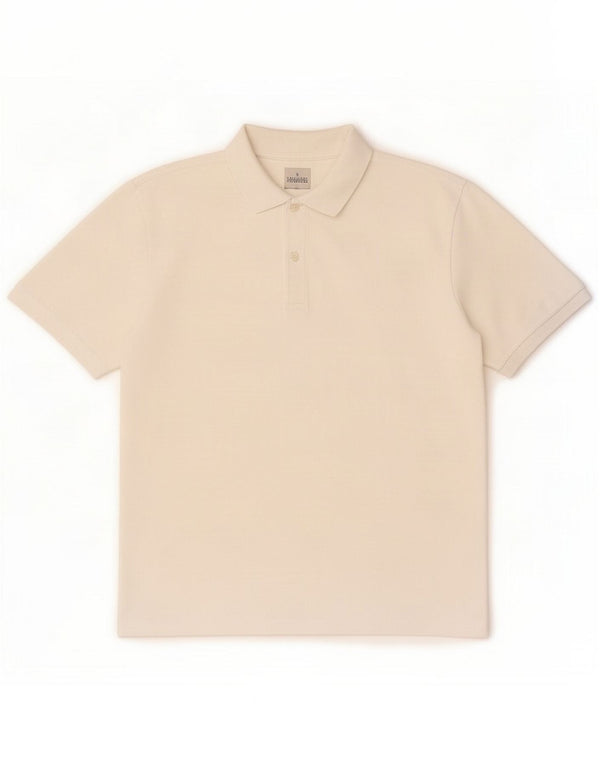 Trussardi Herren Poloshirt XL Weiße Baumwolle