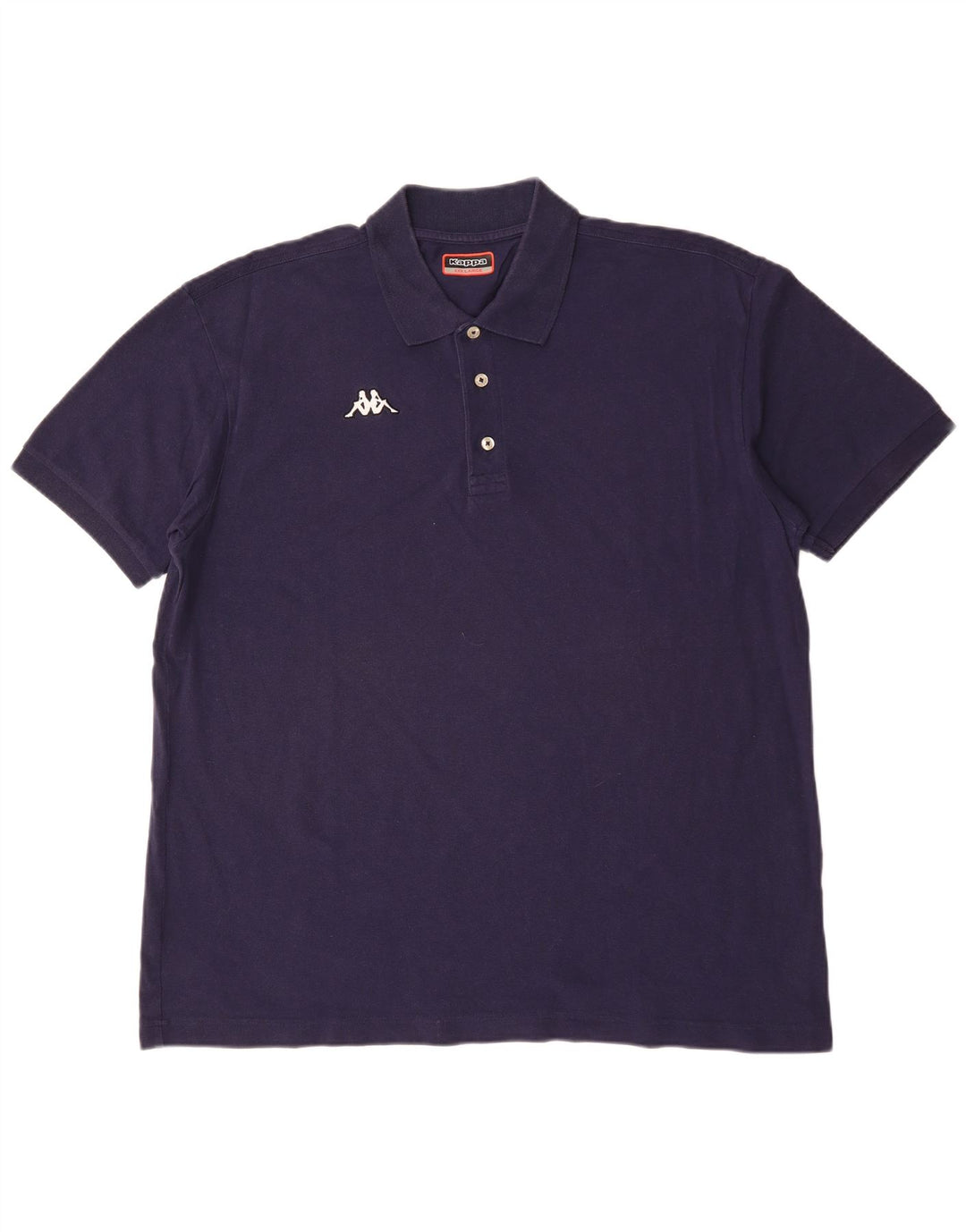 KAPPA Herren Poloshirt 3XL Marineblau Baumwolle