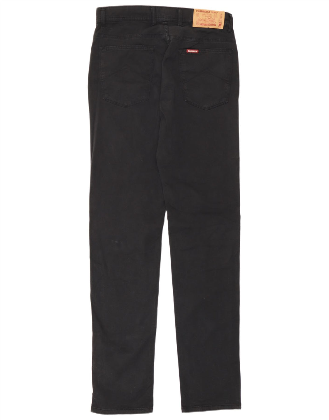 Carrera Herren Slim Jeans IT 46 Small W31 L34 Schwarze Baumwolle