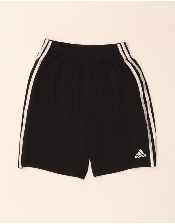 Adidas Sportshorts für Jungen, 12–13 Jahre, Größe L, Schwarz, Polyester