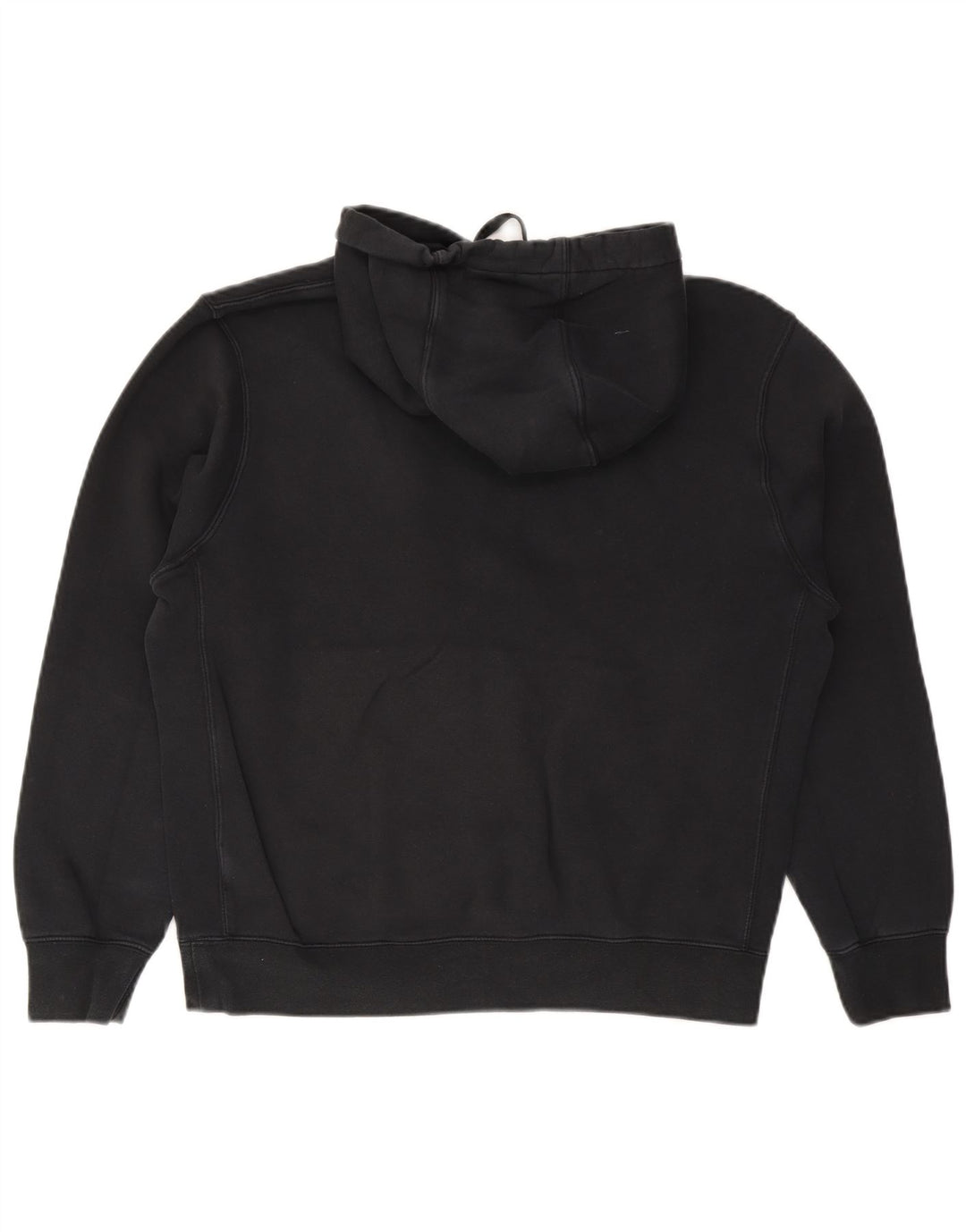 Nike Herren-Hoodie-Pullover aus mittelschwarzer Baumwolle