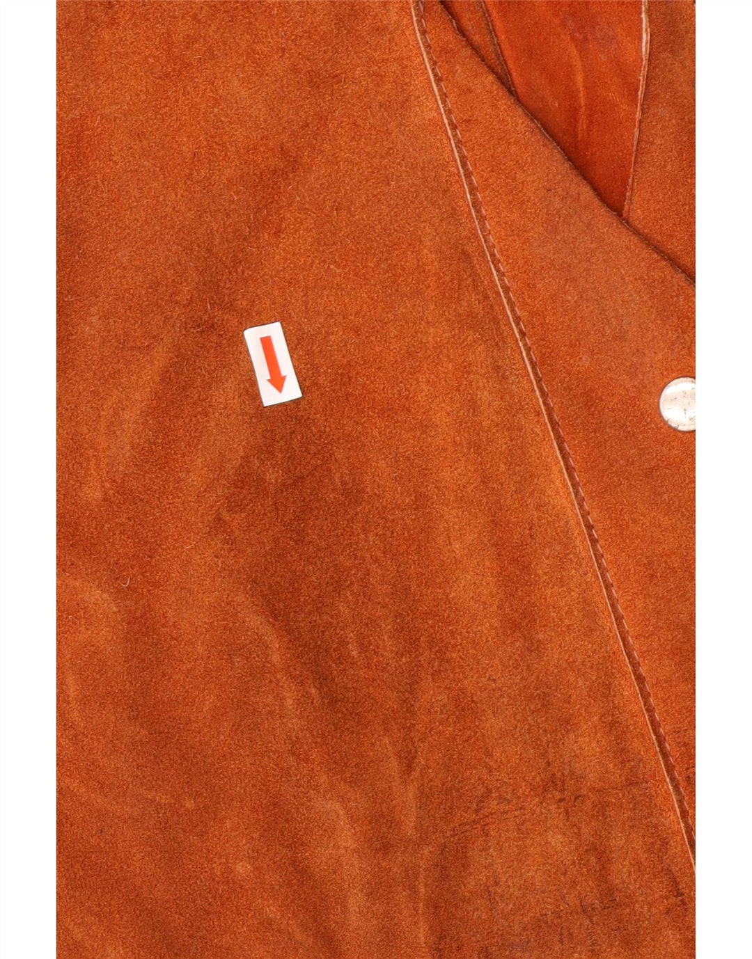 Vintage Damen Wildlederweste UK 18 XL Braun Western