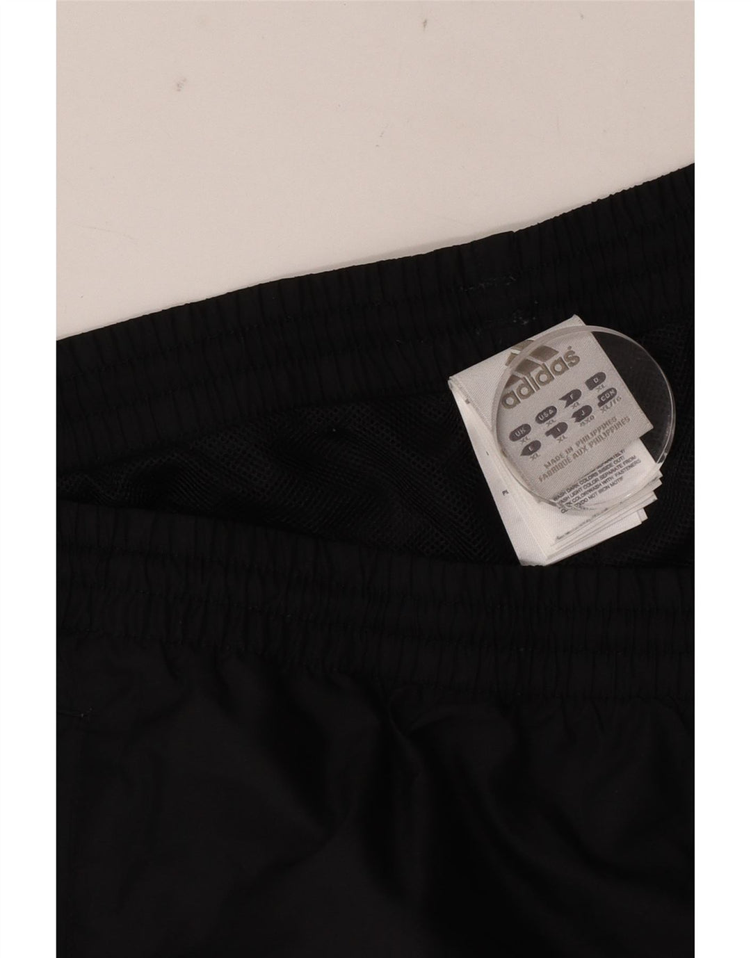 ADIDAS Herren Trainingshose XL Schwarz Polyester