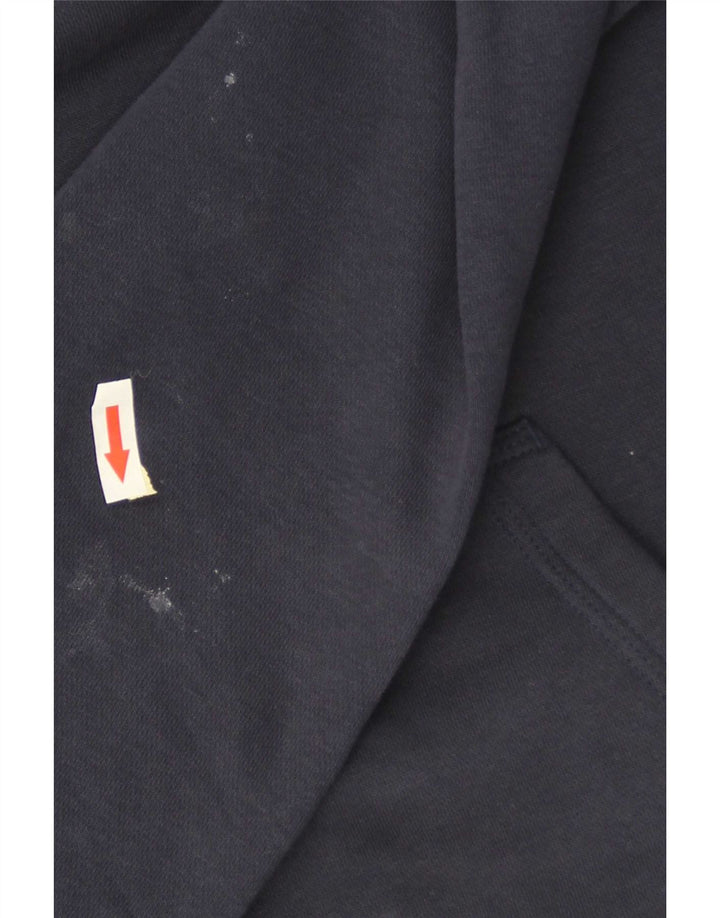 Nike Herren Kapuzenpullover, klein, marineblau, Baumwolle